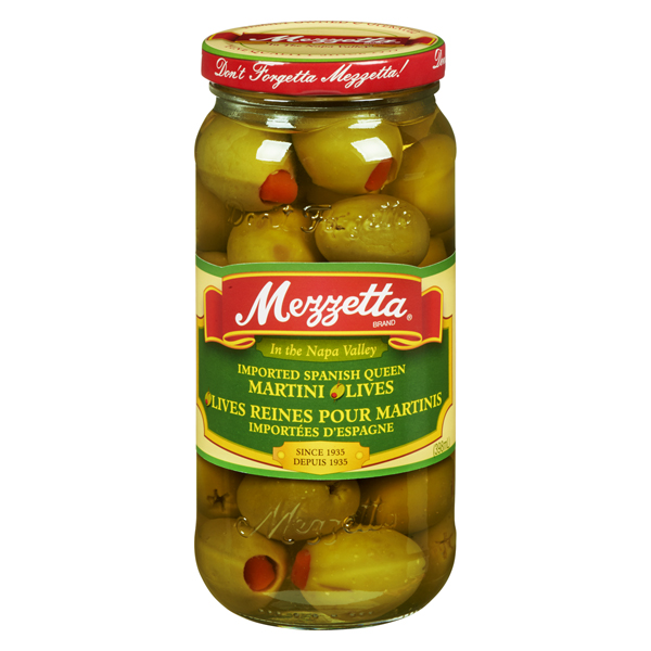 MEZZETTA QUEEN MARTINI OLIVES