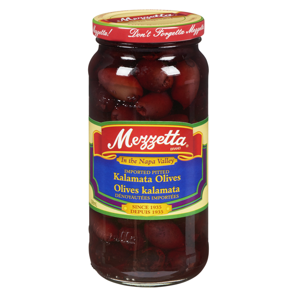 MEZZETTA PITTED KALAMATA OLIVES