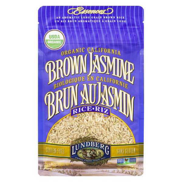 LUNDBERG ORGANIC BROWN CALIFORNIA JASMINE RICE