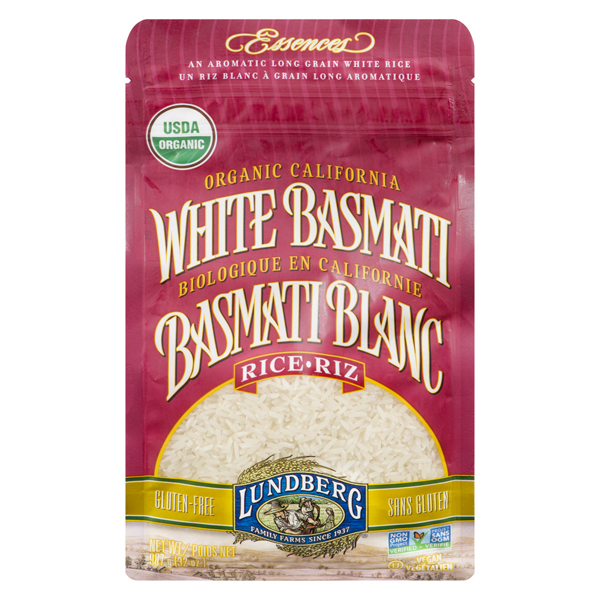 LUNDBERG ORGANIC CALIFORNIA WHITE BASMATI RICE