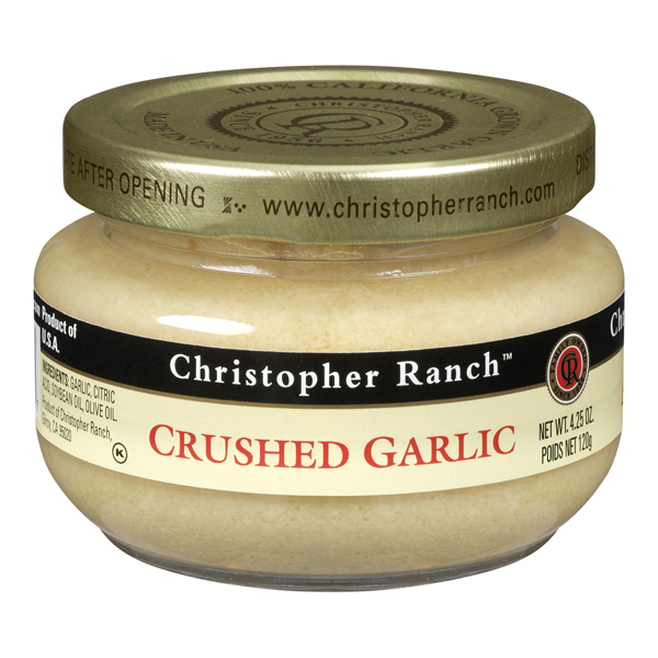 CHRISTOPHER RANCH GARLIC CRUSHED