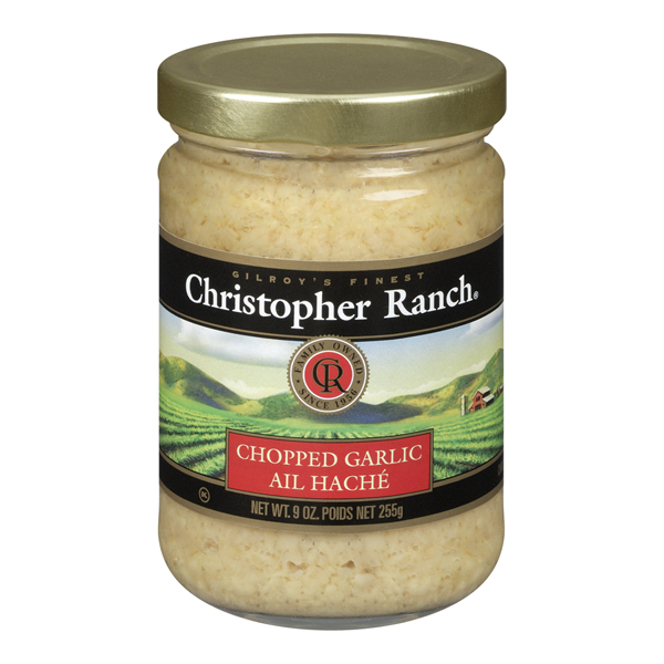 CHRISTOPHER RANCH CALIFORNIA GROWN CHOPPED GARLIC