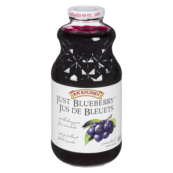 R.W. KNUDSEN JUST BLUEBERRY JUICE