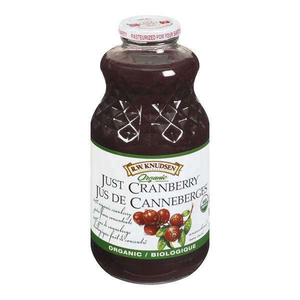 R.W. KNUDSEN ORGANIC JUST CRANBERRY