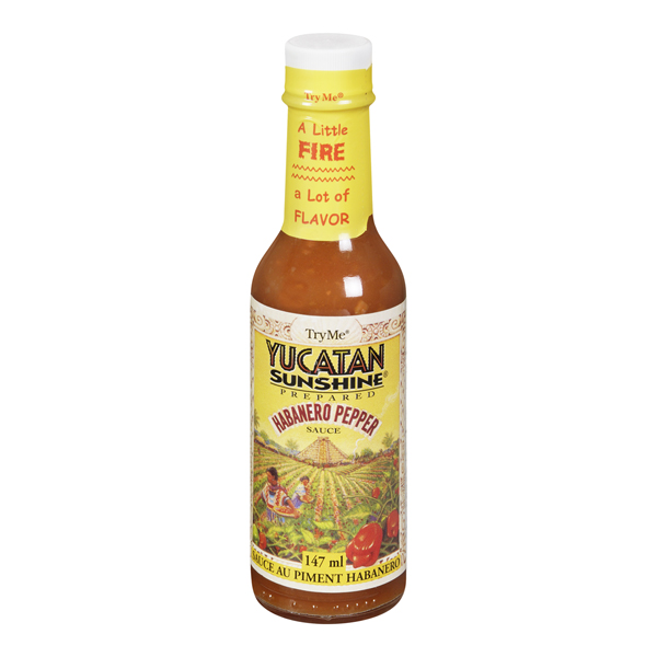 TRY ME YUCATAN SUNSHINE HABANERO PEPPER SAUCE