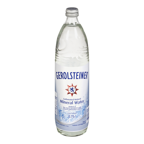 GEROLSTEINER CARBONATED NATURAL MINERAL WATER