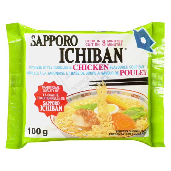 SAPPORO ICHIBAN CHICKEN NOODLES