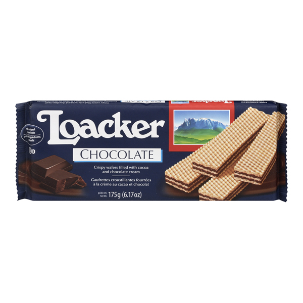 LOACKER CHOCOLATE WAFERS