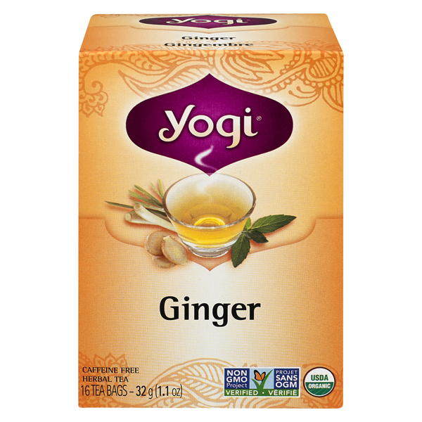 YOGI ORGANIC GINGER TEA
