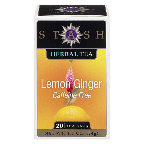 STASH LEMON GINGER TEA