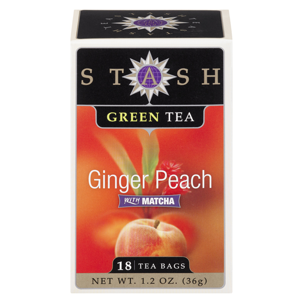 STASH GINGER PEACH TEA W/ MATCHA