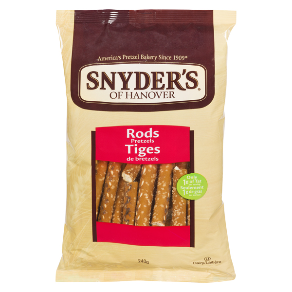 SNYDER'S OF HANOVER PRETZEL RODS