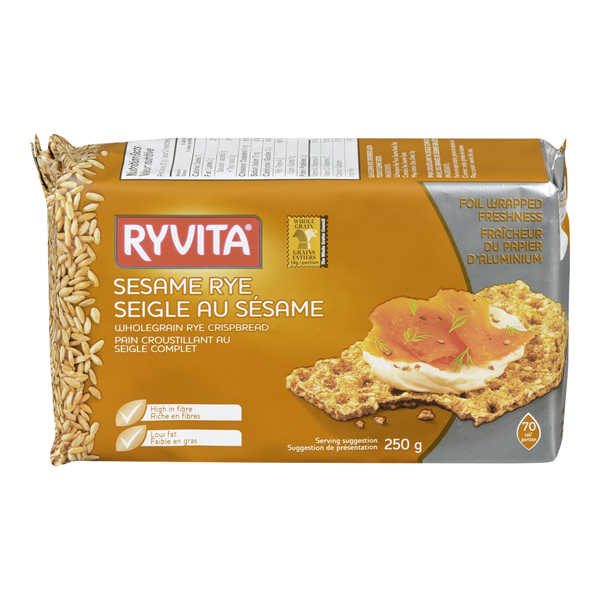 RYVITA RYE CRISPBREAD SESAME