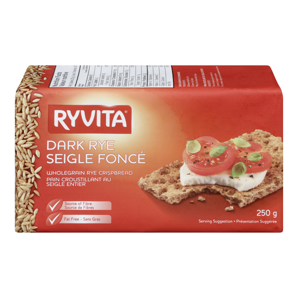 RYVITA RYE CRISPBREAD DARK RYE