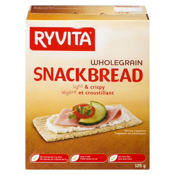 RYVITA WHOLE GRAIN SNACKBREAD
