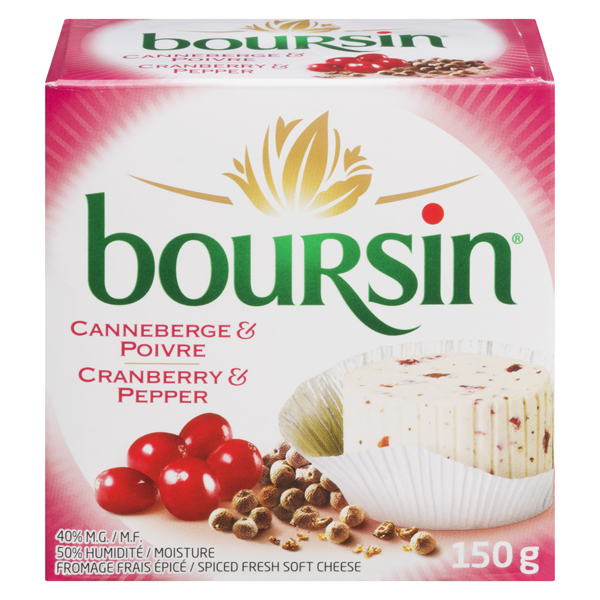 BOURSIN CRANBERRY & PEPPER