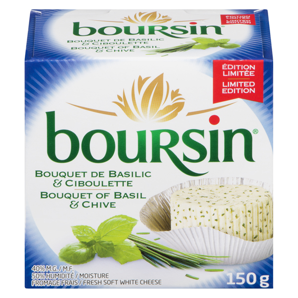 BOURSIN BOUQUET OF BASIL & CHIVE