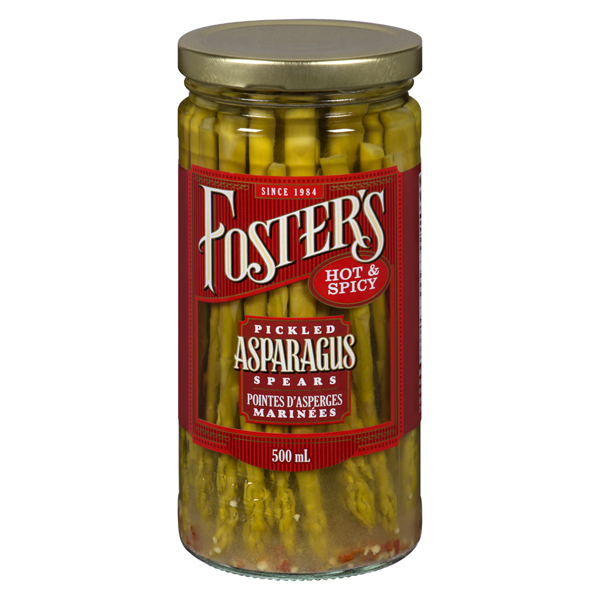 FOSTERS PICKLED ASPARAGUS SPEARS HOT & SPICY
