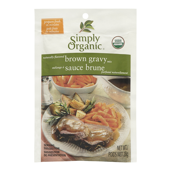 SIMPLY ORGANIC BROWN GRAVY MIX