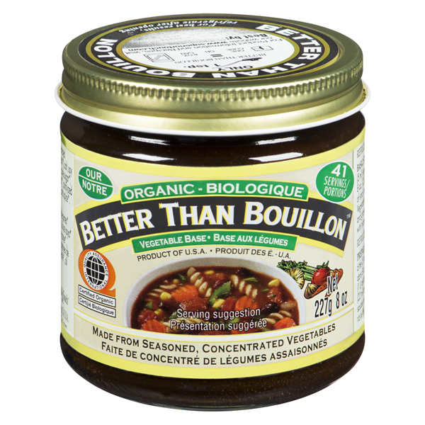 BETTER THAN BOUILLON ORGANIC VEGETABLE