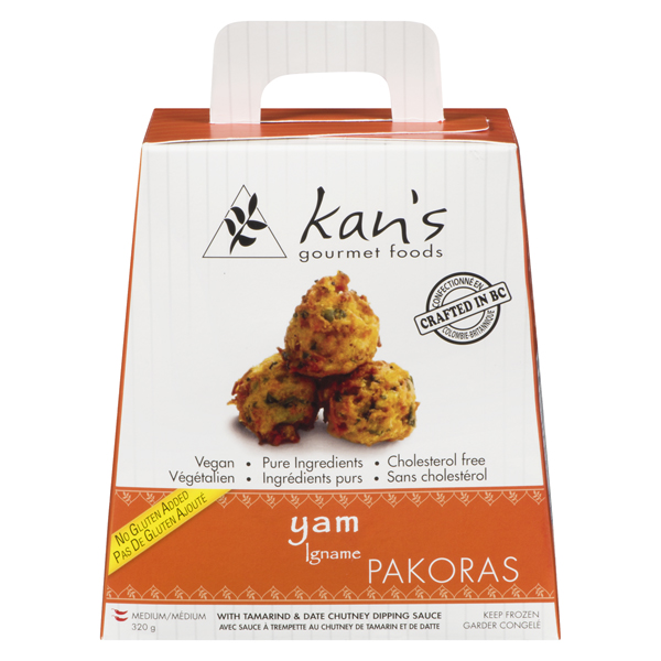 KANS GOURMET FOODS YAM PAKORAS