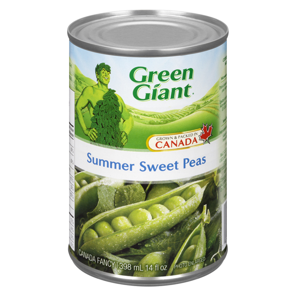 GREEN GIANT SUMMER SWEET PEAS