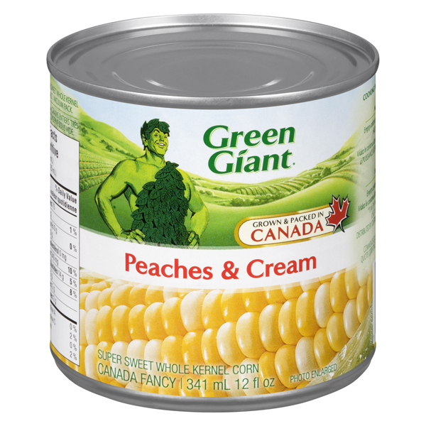 GREEN GIANT PEACHES & CREAM CORN