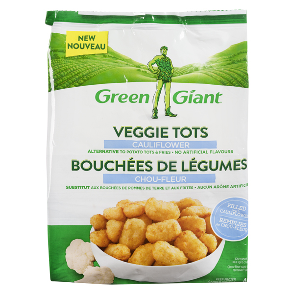 GREEN GIANT VEGGIE TOTS CAULIFLOWER