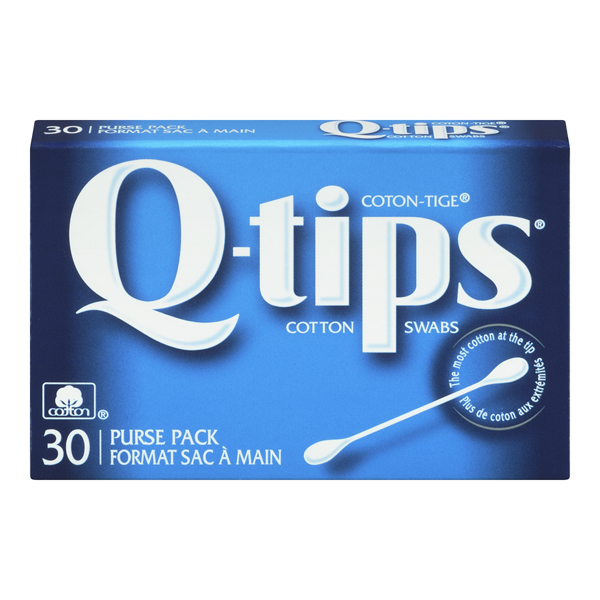 Q-TIPS COTTON SWABS PURSE PACK