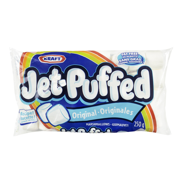 KRAFT JET PUFFED MARSHMALLOWS JET WHITE