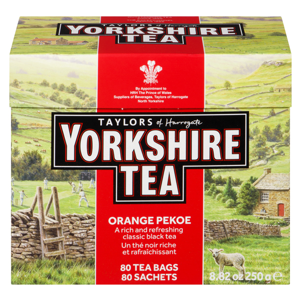 TAYLORS OF HARROGATE YORKSHIRE TEA ORANGE PEKOE