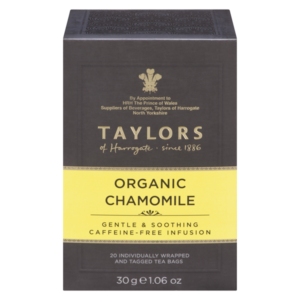 TAYLORS OF HARROGATE ORGANIC CHAMOMILE TEA