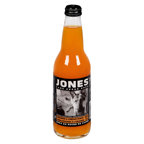 JONES SODA ORANGE & CREAM SODA