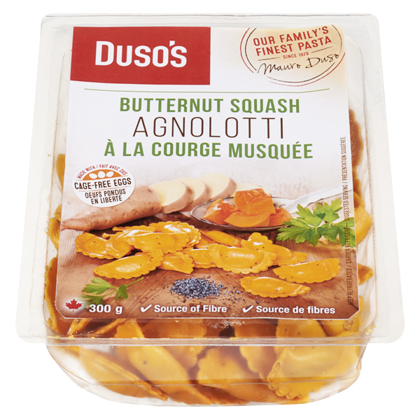 DUSOS BUTTERNUT SQUASH AGNOLOTTI