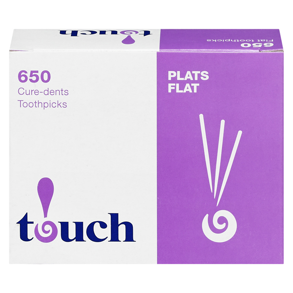 TOUCH TOOTHPICKS FLAT