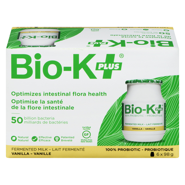 BIO K+ VANILLA FERMENTED MILK PROBIOTIC