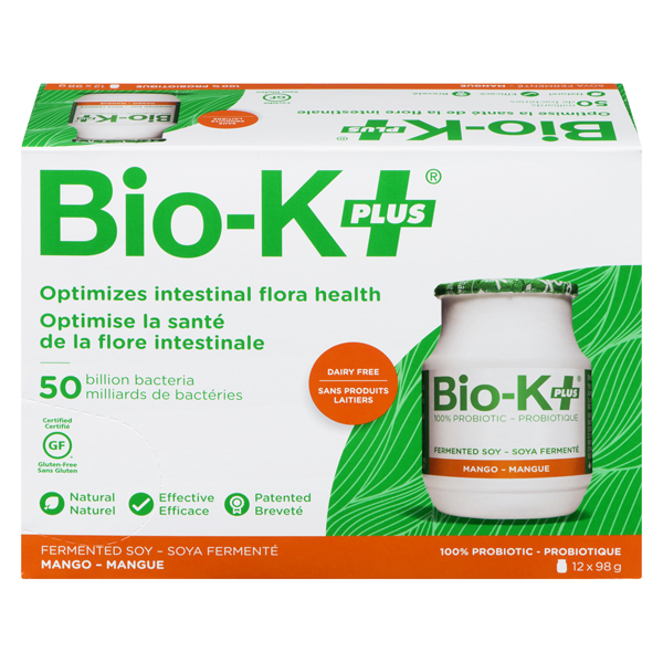 BIO K+ VEGAN MANGO FERMENTED SOY PROBIOTIC