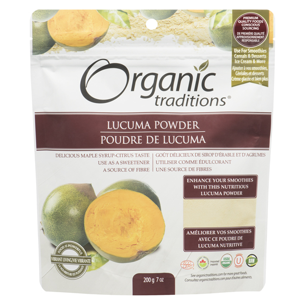 NATURAL TRADITIONS ORGANIC LUCUMA POWDER