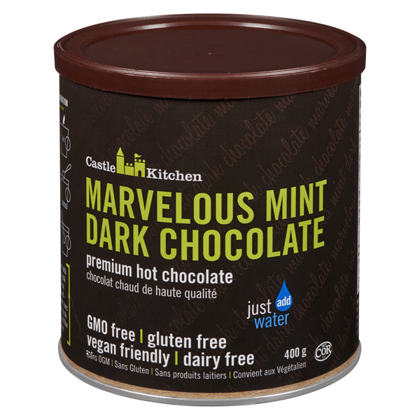 CASTLE KITCHEN MARVELOUS MINT DARK CHOCOLATE HOT CHOCOLATE
