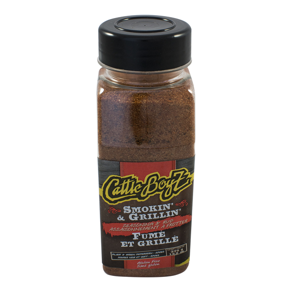 CATTLE BOYZ SMOKIN & GRILLIN' SEASONING & RUB