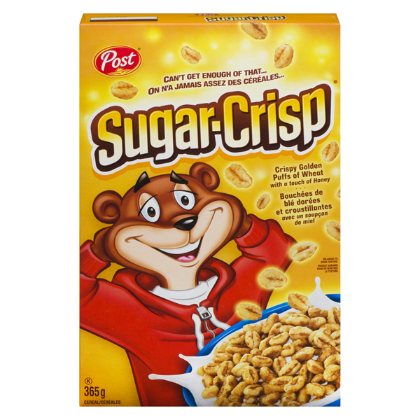 POST SUGAR CRISP CEREAL