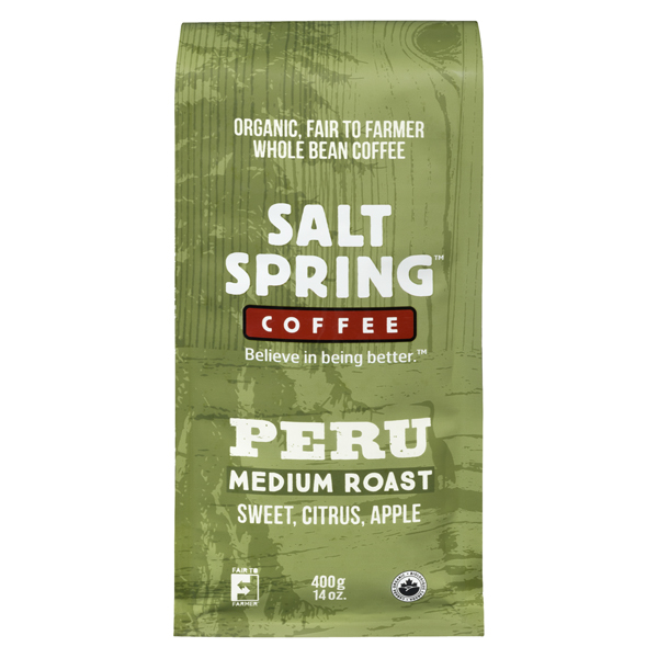 SALT SPRING ORGANIC COFFEE PERU