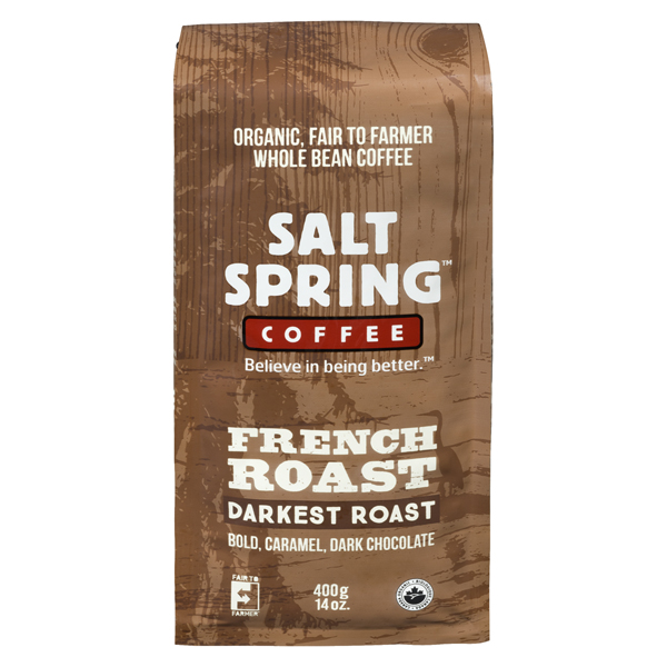 SALT SPRING ORGANIC COFFEE FRENCH ROAST