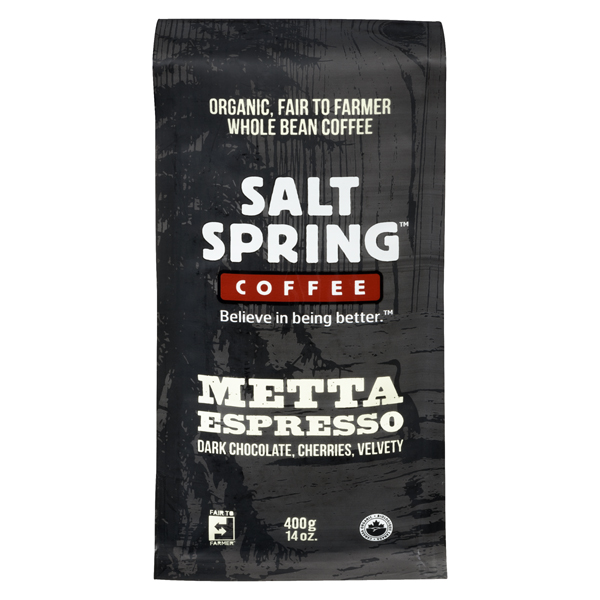 SALT SPRING ORGANIC COFFEE METTA ESPRESSO