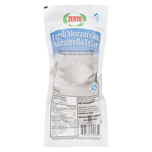 ZERTO FRESH MOZZARELLA