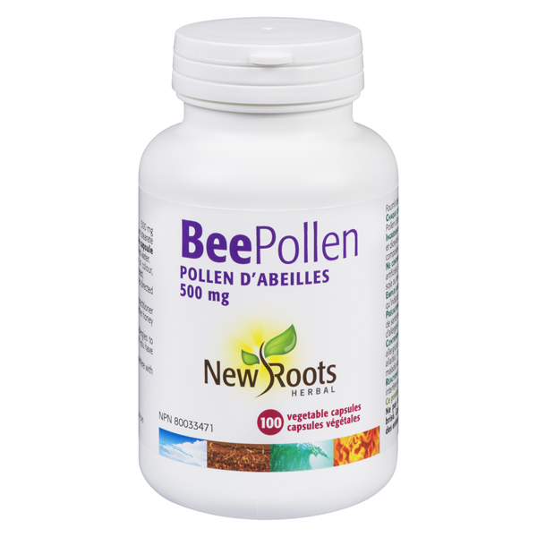 NEW ROOTS BEE POLLEN 500MG
