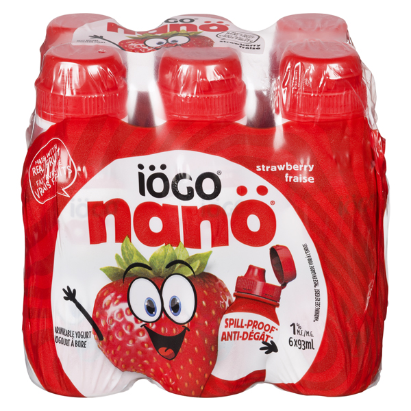 IOGO NANO DRINKABLE YOGURT STRAWBERRY