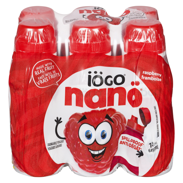 IOGO NANO DRINKABLE YOGURT RASPBERRY