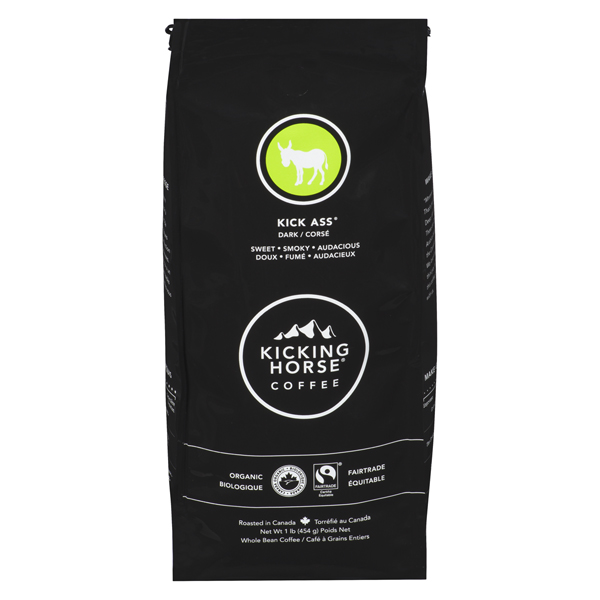 KICKING HORSE ORGANIC F/T COFFEE KICK ASS