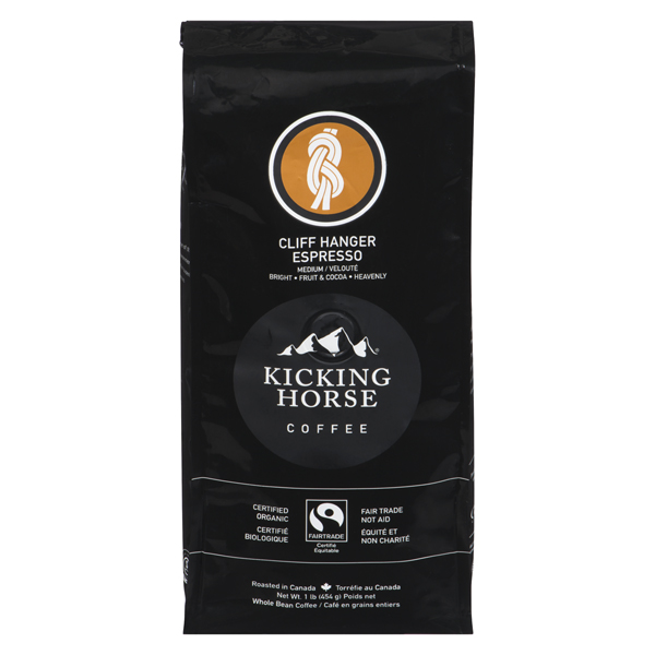 KICKING HORSE ORGANIC F/T COFFEE CLIFF HANGER